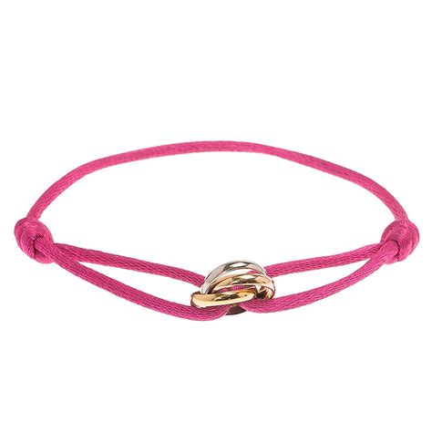 cartier trinity bracelet bal harbour|cartier pink gold bracelets.